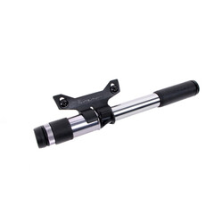 Birzman. Насос велосипедний Velocity Apogee MG MTB (w-  gauge)  ручний  90psi - сірий (BM14-ZC-MN04-GA234)