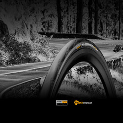 Continental. Покрышка Grand Sport Race - 28"| 700x23C,черная,складная,skin(150001)