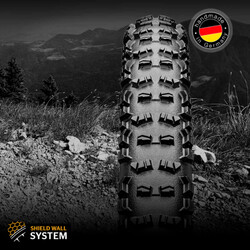 Continental.Покришка беськамерная Trail King ShieldWall, 29 "x2.20,55-622, черн., Складна, 805гр. (150298)