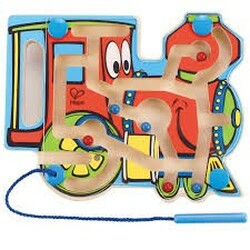 Hape. Доска с магнитами Поезд Hape (E1701)