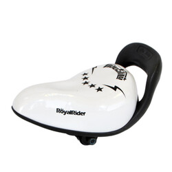 Royalbaby. Седло белое 12"/14"/16"  (RB1919948)