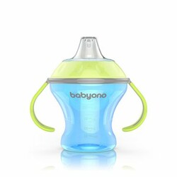 BabyOne.Кружка-непролевайка з м'яким носиком 180 мл   (1456)