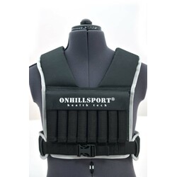 Онхиллспорт. Жилет WORKOUT 8 кг с грузами (2 комплекта грузиков OS-0390-4) (WK-16)