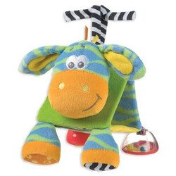 Playgro. Треугольная активная игрушка "Зебра" от 3 мес (4058)