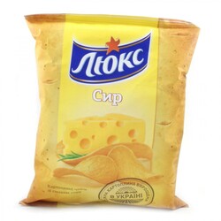 Люкс. Чипсы сыр 71г. (7622210175724)
