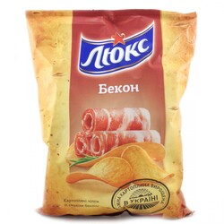 Люкс. Чипсы  бекон 133г. (7622210176196)