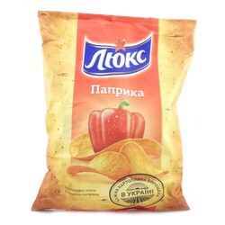 Люкс. Чіпси паприка 133г. (7622210176202)
