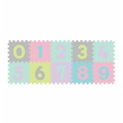 BabyOno. Пазлы мягкие 10 шт. "Цифры" (274/02)