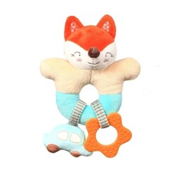 BabyOno. Погремушка FOX VINCENT (14см. х19 см.) (1166)
