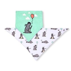 BabyOno. Шейный платок – слюнявчик "Собачка" (879/02)