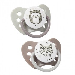 BabyOno. Анатомическая силиконовая соска NATURAL NURSING 6-18+ 2шт (1226/03)