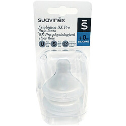 Suavinex.Соска силіконова, фізіологічна, повільний потік(307042)