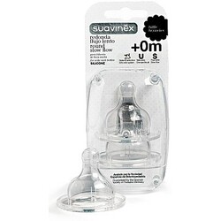 Suavinex.Соска силіконова, фізіологічна, швидкий потік(307044)