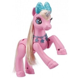 Zuru. Интерактивный игровой набор PETS ALIVE – РОЗОВЫЙ ЕДИНОРОГ  В ДОМИКЕ (9502P)