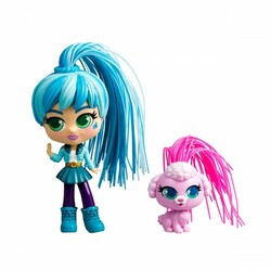 Curligirls. Игровой набор с куклой и питомцем CURLIGIRLS - ПУТЕШЕСТВЕННИЦА АДЭЛИ И ФИДЖИ (82096)