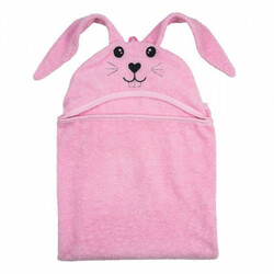 Bubaba.Рушник з куточком, 110х75, заец розов(8001295)