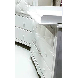 Trama.Пелен.блок с матрасом д/комода Old White (8312595)