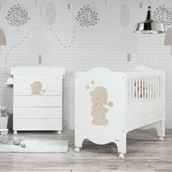 Trama.Комод Eco Sleepy Bear Light Earth (8312643)