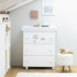  Pali.Пеленатор Bonnie белый (8090802)