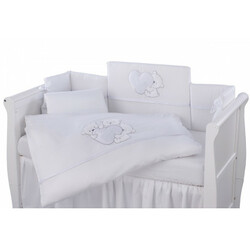 Puer.Комплект белья 6 ед. Cuore white (8005253)