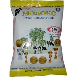 Молочний Світ. Молоко сухе знежирене 250г (4820002280219)