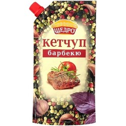 Щедро. Кетчуп Барбекю д/п  250г. (4823097405956)