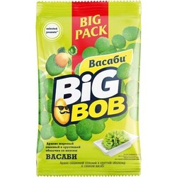 Big Bob. Арахіс в оболонці із смаком васаби  90г.(4820182061691)