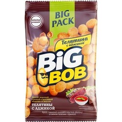 Big Bob. Арахіс в оболонці смак телятини з аджикой  60г. (4820182061684)