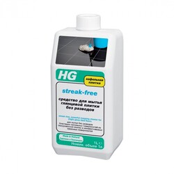 HG. Средство д/мытья глянцевой плитки без разводов 1л. (8711577079055)