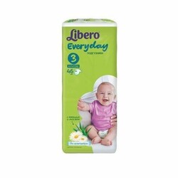 Libero.Підгузники Everyday Natural Midi 4-9кг 46 шт(613483)