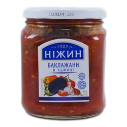 Нежин. Баклажаны  в аджике 450г (371306)