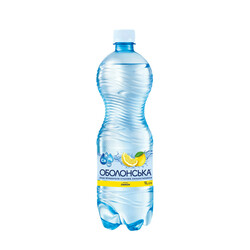 Оболонь. Вода минеральная Оболонская + лимон 1л. (4820000190800)