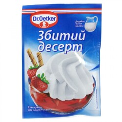 Dr.Oetker. Десерт взбитый 48г. (5941132002386)
