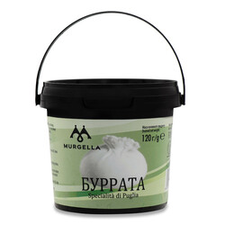 Murgella. Сир Буррата 56% кор / мол. 120г. (8014745016655)