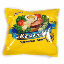 Бест. Соус Провансаль Люкс майонезний 35% п / е 460г (4820034221143)