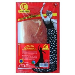 Casademont. Хамон Серрано нарезка 80г (8411034830006)
