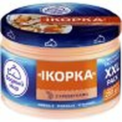 Водний світ. Паста з ікри мойви з креветками пастер. 250г. (4820088413013)