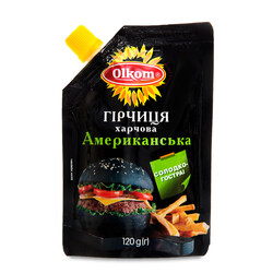 Olkom. Гірчиця Olkom Американська д / п 120г (788394)