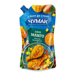 Чумак. Соус Манго кисло-сладкий д/п 200 г (4823096002620)