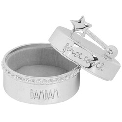 Bam Bam.Подарочная шкатулка для первого молочного зубика, посеребренная (8711811093632)