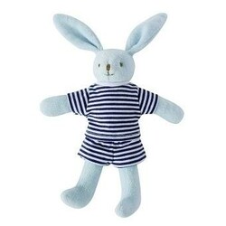 Trousselier. Зайчик с погремушкой Trousselier темно-синий 20см (3457010764120)