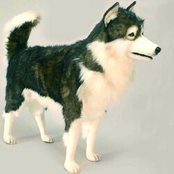 Hansa. Анимированная мягкая игрушка Хаски 70 см (4806021950487)