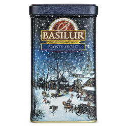 Basilur. Чай чорний Frosty Night ж / б 85г. (4792252932067)