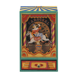 Trousselier. Шкатулка музыкальная "Танцующий клоун на коне" (3457010423171)