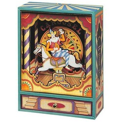 Trousselier. Шкатулка музыкальная "Танцующая карусель" (3457010443179)