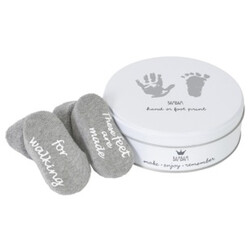 Bam Bam. Подарочный набор для новорожденного "Отпечаток ручки, ножки, носочки" (8711811091010)