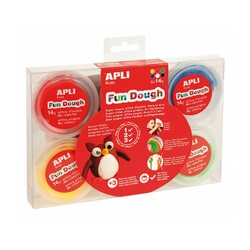 Apli Kids. Масса для лепки Apli Kids 6 цветов (8410782134541)
