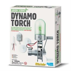 4M. Набор для исследований  Динамо-фонарь (00-03263)