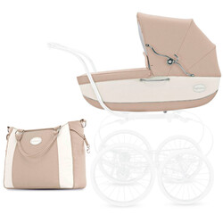 Inglesina.Люлька CLASSICA з сумкою - Jacquard Vaniglia (70736)