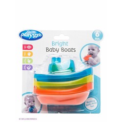 Playgro.Набор корабликов для ванны (от 6 мес.) арт. 0183454 (71027)